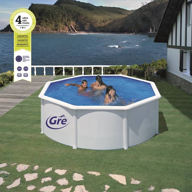 Piscina desmontable Gre Serie Fidji circular ECO altura 120 - Imagen 5