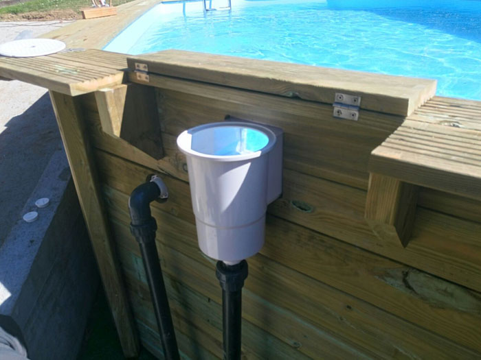 Piscina Sunbay ovalada Avocado de 656 x 456 x 131 cm Wooden pools 790203 - Imagen 9