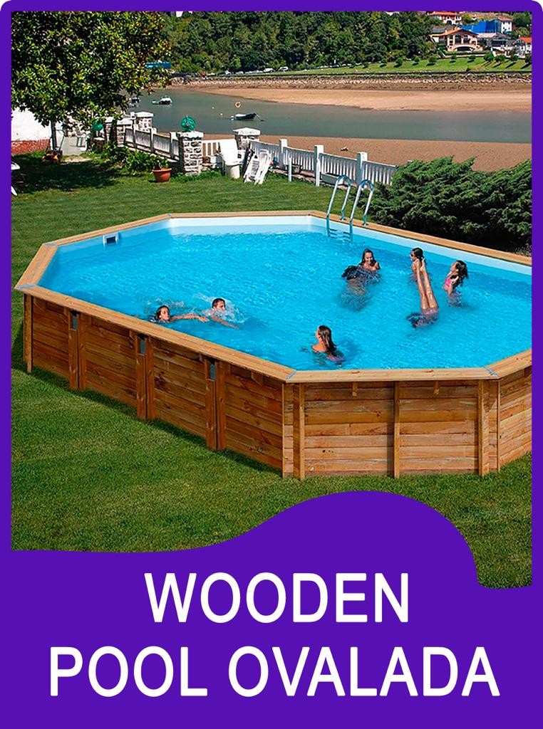 Wooden Pool Ovalada