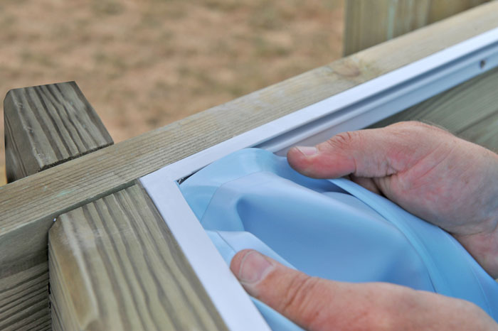 Piscina Sunbay ovalada Bambu de 535 x 335 x 130 cm Wooden pools KPBOC535 - Imagen 4