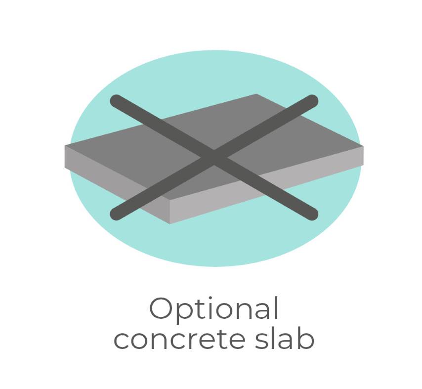 Piscina Sunbay ovalada Bambu de 535 x 335 x 130 cm Wooden pools KPBOC535 - Imagen 3