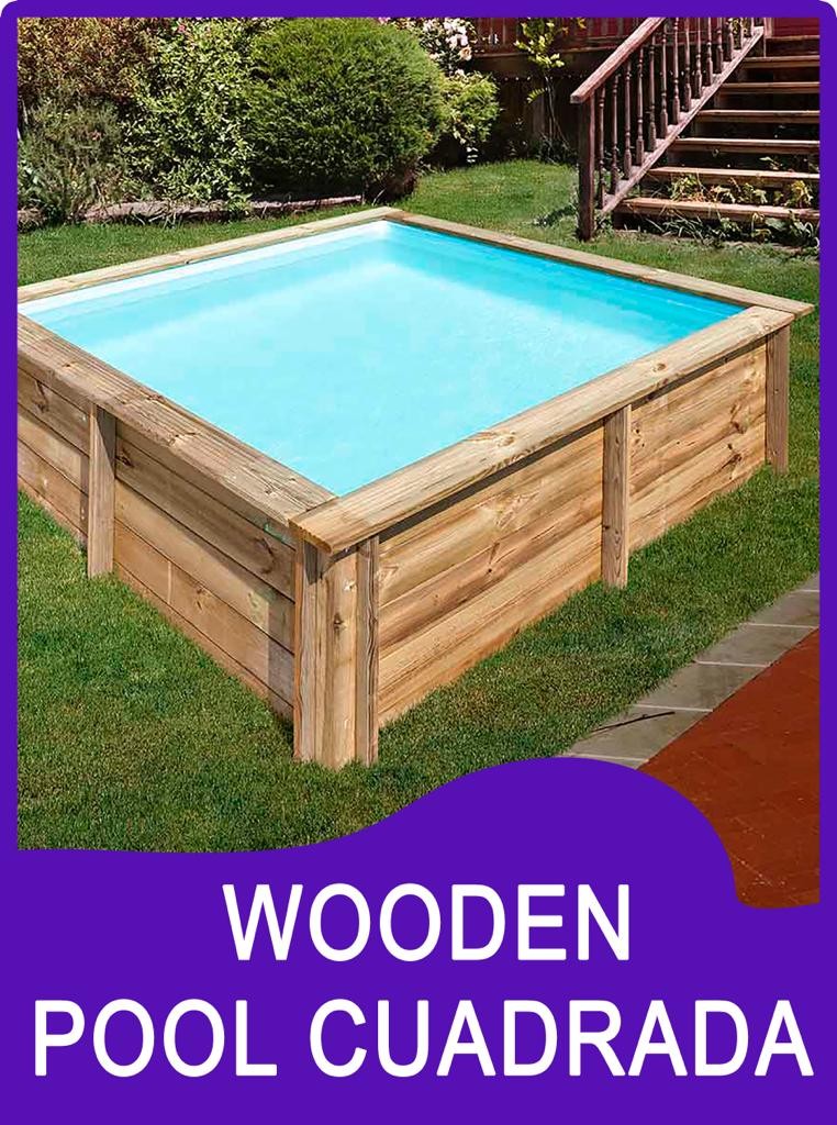 Wooden Pool cuadrada